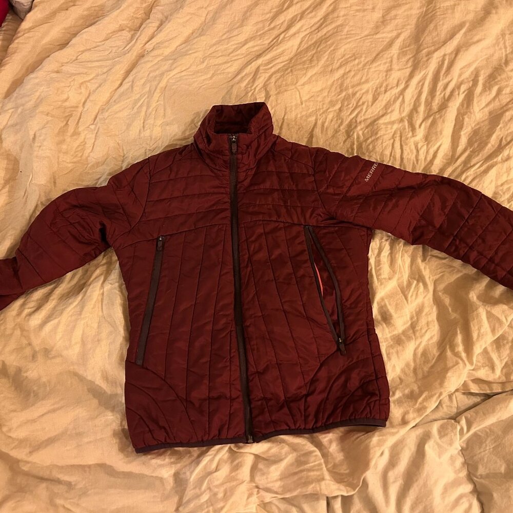 Merrell Burgundy Puffer Jacket - M